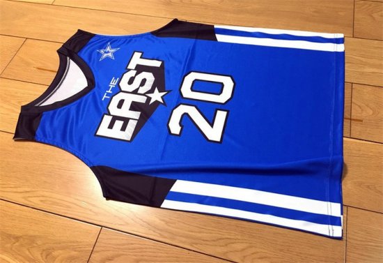 20 Ray Allen 2011 NBA All Star The East Swingman Jersey Blue